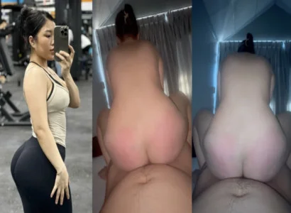 Cô bé cưỡi không ngừng nghỉ khiến anh tét đỏ mông